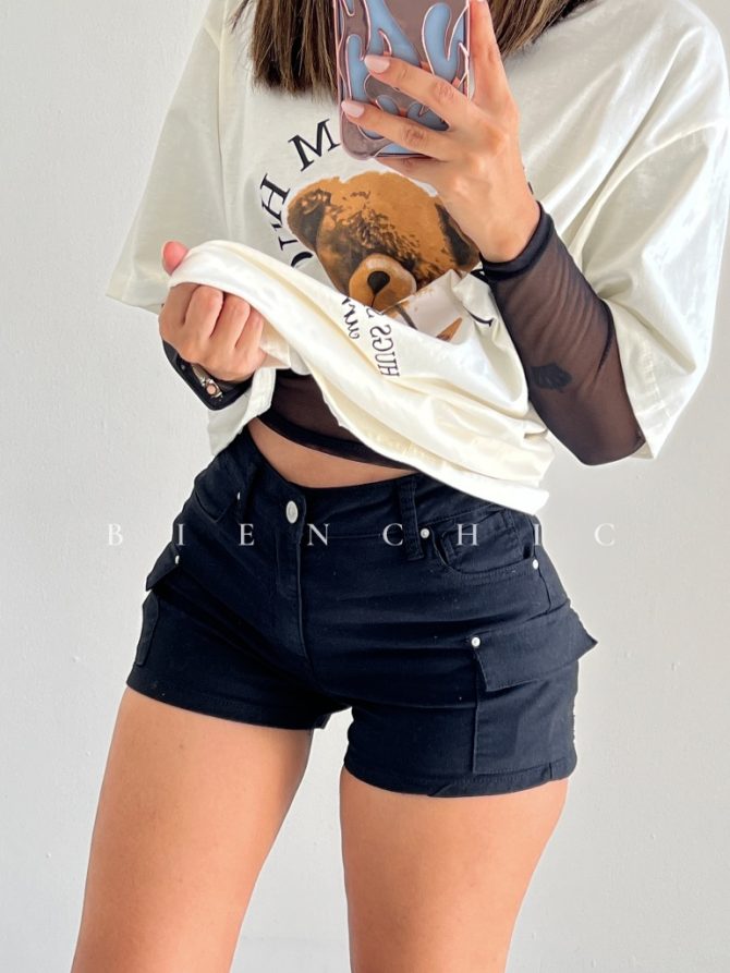 Short Negro Alessia